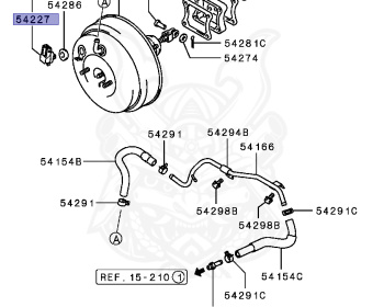 Mitsubishi - Pajero - V45W - 1990 - GYPC1 - 6G74