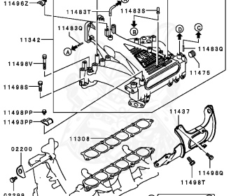 Mitsubishi - Delica - PD6W - 2000 - HSEUE9 - 6G72