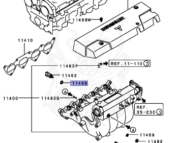 Mitsubishi - Lancer - CB4A - 1996 - SNHH - 4G92