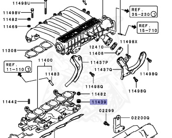 Mitsubishi - GTO - Z15A - 1994 - MJGF - 6G72