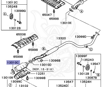 Mitsubishi - Mirage - CJ1A - 1995 - MRUE3 - 4G13