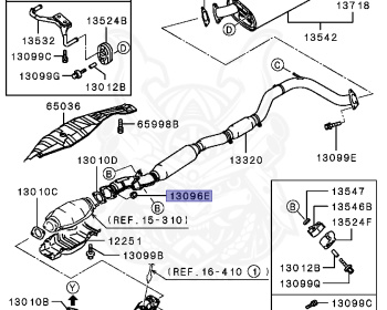 Mitsubishi - Legnum VR-4 - EC5W - 1997 - LNGF3 - 6A13