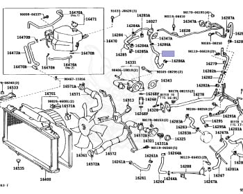 Toyota - Aristo - JZS147 - 1996 - 3.0V TYPE - 2JZGTE