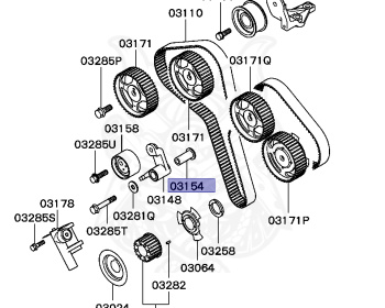 Mitsubishi - Legnum VR-4 - EC5W - 2001 - LYGF - 6A13