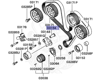 Mitsubishi - Pajero Evolution - V55W - 1990 - GNXH - 6G74