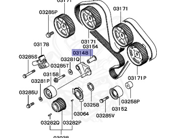 Mitsubishi - Pajero - V25W - 1992 - GRXM1 - 6G74
