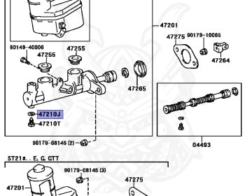 Toyota - Caldina GT/G/E - ST210G - 1998 - E TYPE - WAGON - Automatic - 3SFE