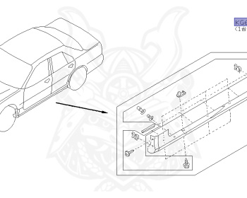 Nissan - Skyline - R34 25GTT - ER34 - 1998 - 25GT TURBO - 4 DOOR SEDAN(4S) - AUTOMATIC-FLOOR SHIFT(AT.F4) - Hi-Cas 2-Link (HI.2WD) - RB25DET