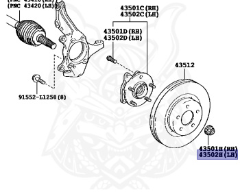 Toyota - Estima - ACR50W - 2009 - G TYPE - Variator - 2AZFE