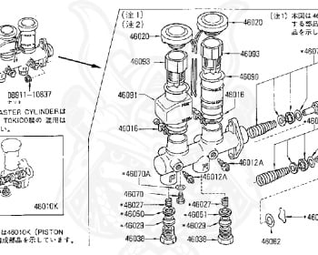 Nissan - Datsun - 720 - 1980 - DELUXE TYPE - Teisho Track (TL) - 2 WHEEL DRIVE(2WD) - 4 SPEED T/M COLUMN SHIFT(R4) - J16S