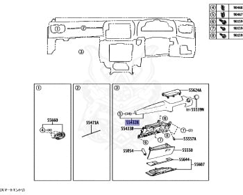 Genuine GR Yaris RC GXPA16 Exterior OEM parts supplied from Japan