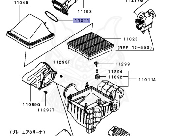 Mitsubishi - Pajero - V45W - 1990 - GRPM - 6G74