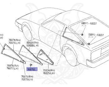 Nissan - Fairlady Z - Z31 - 1984 - ZX - MANUAL TRANSMISSION(MT) - T-bar roof (KZ#) - VG30T
