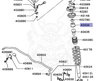 Mitsubishi - Galant - E84A - 1992 - PRXF2 - 6A12