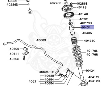 Mitsubishi - Diamante - F47A - 1994 - TYPM1 - 6G72