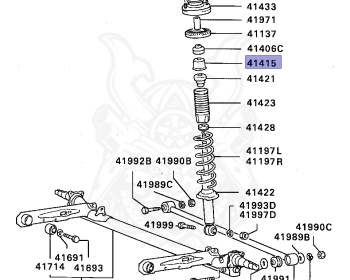Mitsubishi - Galant - E19A - 1999 - SNQNG2 - 4G93