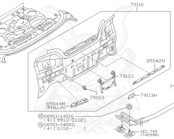 Nissan - Skyline - R34 25GTT - ER34 - 1999 - 25GT TURBO - 2-door hardtop (2K) - MANUAL TRANS 5-SPEED(MT.F5) - Hi-Cas 2-Link (HI.2WD) - RB25DET