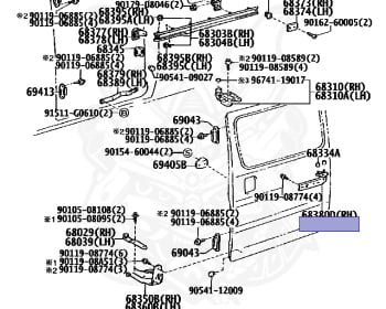 Toyota - Hiace - KZH106W - 2000 - SUPER CUSTOM MOON  ROOF TYPE - 4-DOOR - Automatic - 1KZTE