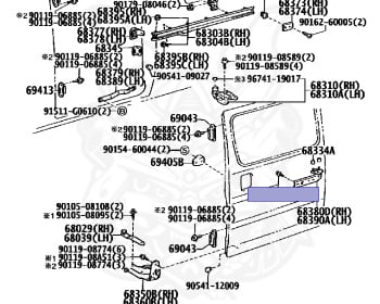 Toyota - Hiace - KZH106W - 2000 - SUPER CUSTOM MOON  ROOF TYPE - 4-DOOR - Automatic - 1KZTE