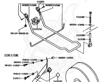 Toyota - Corolla - CE95 - 1991 - TX TYPE - 4-DOOR - Manual - 2C