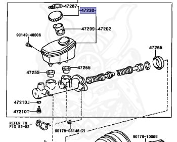 Genuine Celsior UCF31 Brakes OEM parts supplied from Japan
