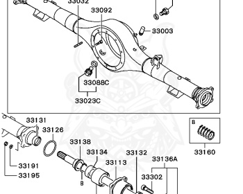 Mitsubishi - Delica - PC4W - 1996 - HSEJE - 4G64