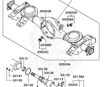Mitsubishi - Challenger - K99W - 2000 - GYXC9 - 6G74