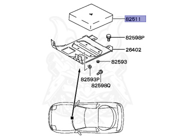 Mitsubishi - GTO - Z16A - 1997 - MRPM - 6G72