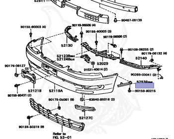 Toyota - Aristo - JZS147 - 1992 - 3.0V TYPE - 2JZGTE