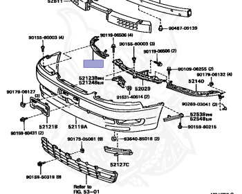 Toyota - Aristo - JZS147 - 1992 - 3.0V TYPE - 2JZGTE