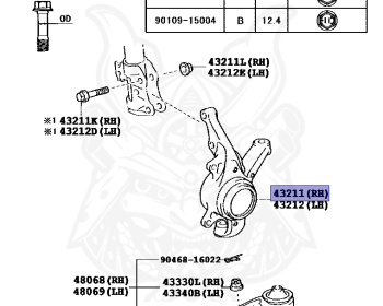 Toyota - Belta - SCP92 - 2011 - X TYPE - Variator - 2SZFE