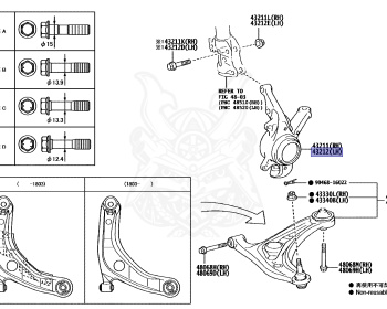 Toyota - Porte - NCP141 - 2013 - G TYPE - Variator - 1NZFE