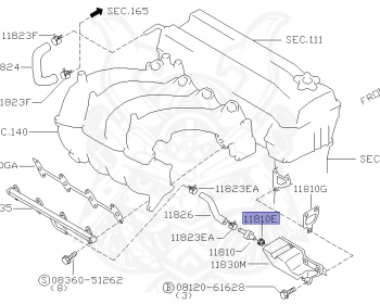 Nissan - Presage - U30 - 1998 - C2 - WAGON(W) - 2 WHEEL DRIVE(2WD) - AUTOMATIC TRANSMISSION(AT) - KA24DE