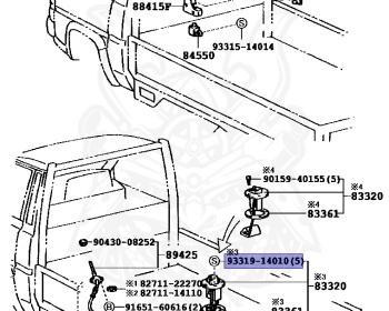 Toyota - LiteAce - KM50 - 1988 - DX TYPE - SUPER SINGLE JUST LOW - Manual - 4K