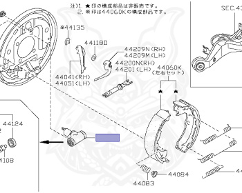 Nissan - Serena - C24 - 1999 - "J" SPECIFICATION - WAGON(W) - 2 WHEEL DRIVE(2WD) - CVT(CVT) - Hydrangea roof (N/R) - SR20DE