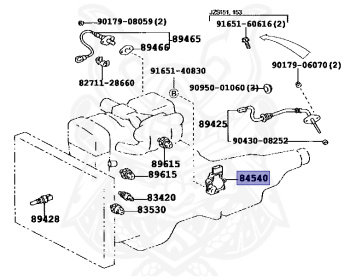 Toyota - Majesta - JZS153 - 1997 - ROYAL SALOON TYPE - HARDTOP - Automatic - 1JZGE