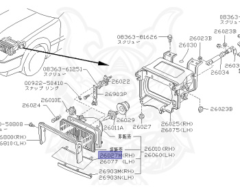 Nissan - Fairlady Z - Z31 - 1986 - ZR2 - AUTOMATIC TRANSMISSION(AT) - T-bar roof (KZ#) - RB20DT