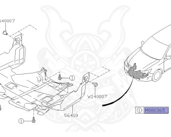 Subaru - Exiga - YA5 - Jan-2008 - Dec-2010 - GT - Wagon - 4W - 5-speed automatic transmission - Right hand - EJ205