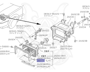 Nissan - Fairlady Z - Z31 - 1986 - ZR2 - AUTOMATIC TRANSMISSION(AT) - T-bar roof (KZ#) - RB20DT