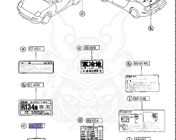 Mazda - RX-7 - FD3S - Jul-1994 - Right hand - 13B-REW