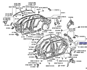 Toyota - Aristo - JZS147 - 1996 - 3.0V TYPE - 2JZGTE