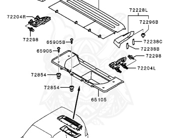 Mitsubishi - Pajero - V87W - 2008 - MYXY1 - 6G75