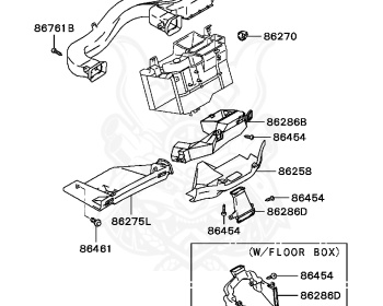 Mitsubishi - Delica - PD6W - 2001 - HSEUE9 - 6G72