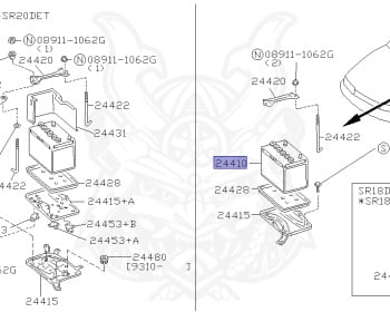 Nissan - Avenir - W10 - 1990 - L TYPE - VAN(V) - 2 WHEEL DRIVE(2WD) - AUTOMATIC TRANSMISSION(AT) - CD20
