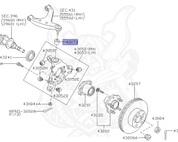 Nissan - Cima - F50 - 2008 - 450VIP - SEDAN(S) - 2 WHEEL DRIVE(2WD) - 5 SPEED A/T(AT.F5) - VK45DE