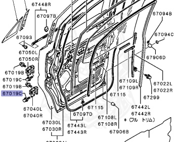 Mitsubishi - Delica - PE8W - 1994 - HSEUF - 4M40