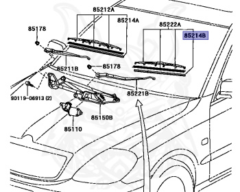 Toyota - Brevis - JCG10 - 2007 - SEDAN - 1JZFSE
