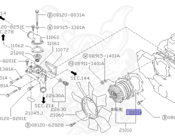 Nissan - Pathfinder - R50 - 1996 - R3M - WAGON(W) - 4 WHEEL DRIVE(4WD) - AUTOMATIC TRANSMISSION(AT) - QD32TI