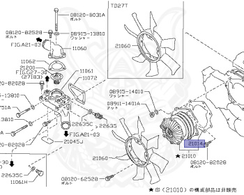 Nissan - Datsun Pickup - D21 - 1995 - AD GRADE - 4 WHEEL DRIVE(4WD) - MANUAL TRANSMISSION(MT) - TD27