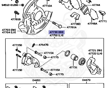 Genuine Crown GS131 Brakes OEM parts supplied from Japan - Nengun